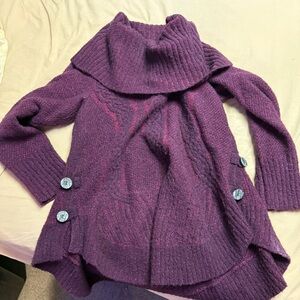 Anthropologie Angel of the North Sweater L